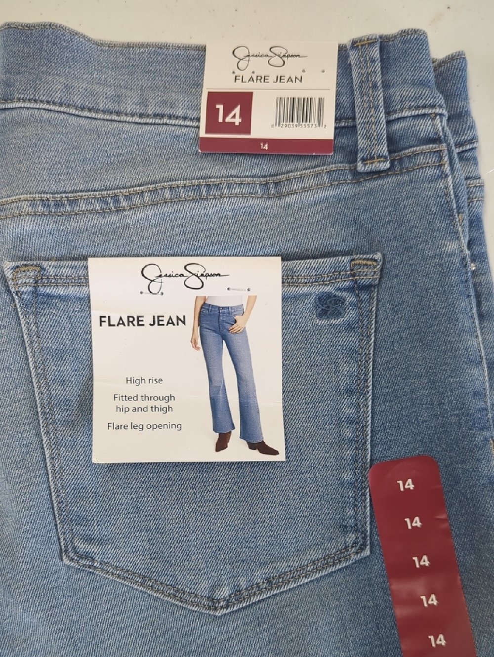 Jessica Simpson Light Blue Flared Jeans - Women's Flare Jean